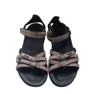 Size 8.5 Teva Tirra Women's Woven Sports Sandals Hiking Trail Shoes Waterproof